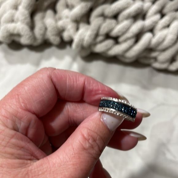 SS 925 Swarovski Crystal Ring - Picture 1 of 6